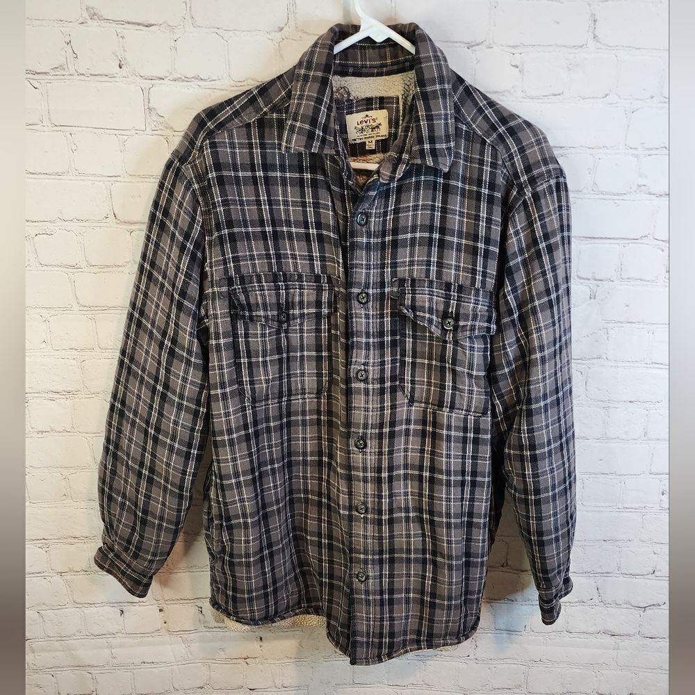 Men's Levi's Button-Down Jacket, Size Medium - image 1